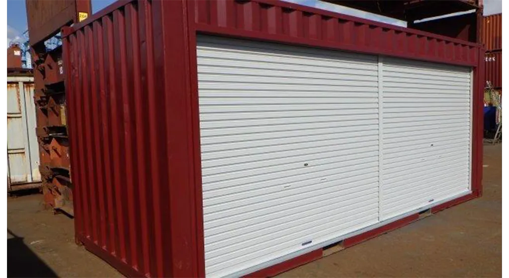 大阪府の小型機械収納庫の設置事例