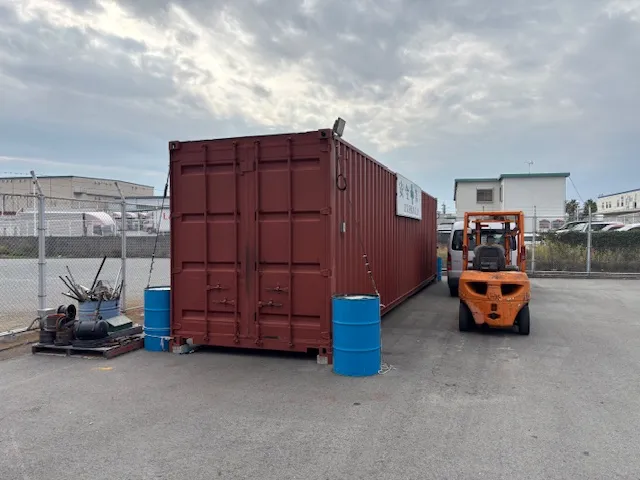 兵庫県の工具保管倉庫の設置事例